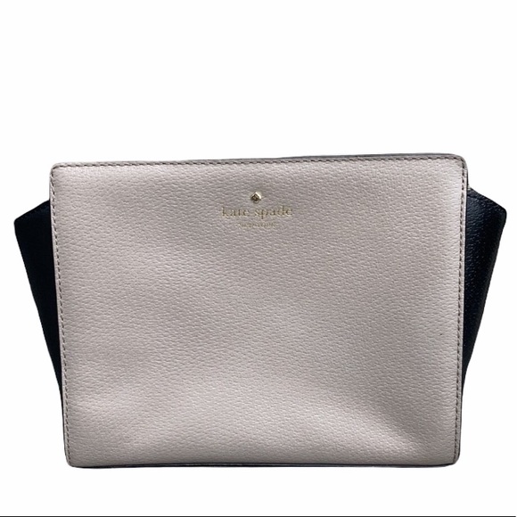 Kate Spade Neutral Colorblock Hayden Crossbody Purse Bag